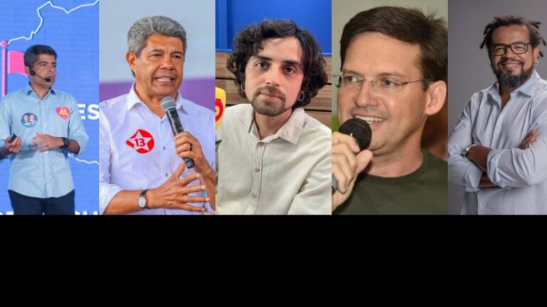 Confira a agenda dos candidatos ao Governo da Bahia para este fim de semana