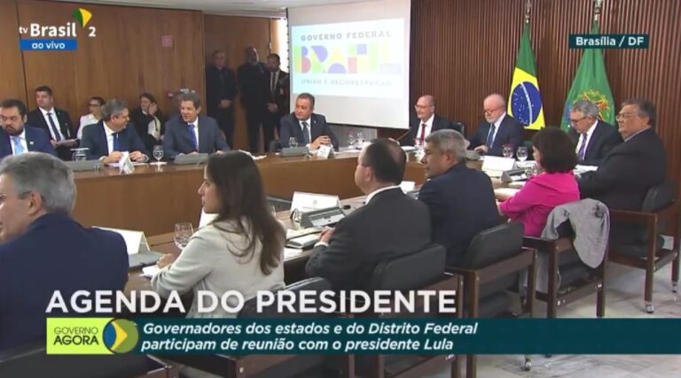 Reunião de governadores com Lula seria transmitida ao vivo, mas ele manda cortar gravação; VEJA VÍDEO