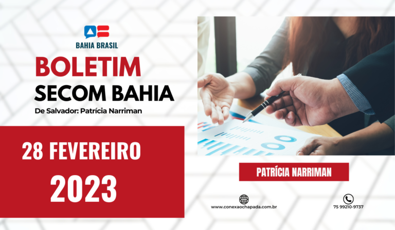 Boletim Secom terça-feira, 28 de fevereiro