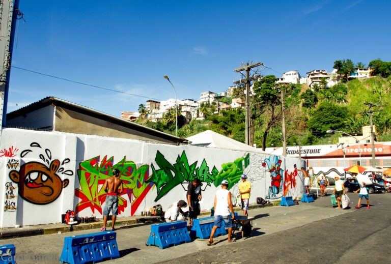 Acontece neste fim de semana no terminal de São Joaquim festival de grafite