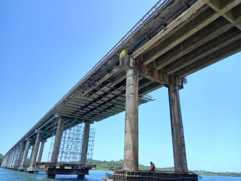 Ponte do Funil, em Itaparica, será parcialmente interditada a partir desta quarta