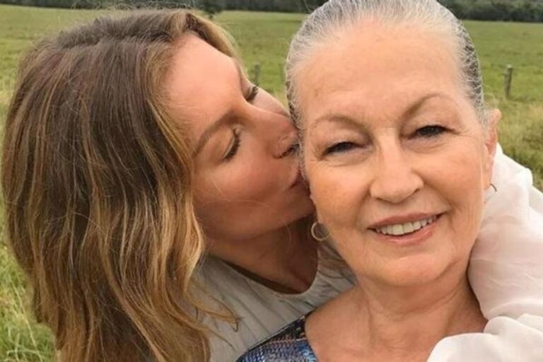 Gisele Bündchen fala pela 1ª vez após morte da mãe: “Dói saber que não poderei te abraçar”