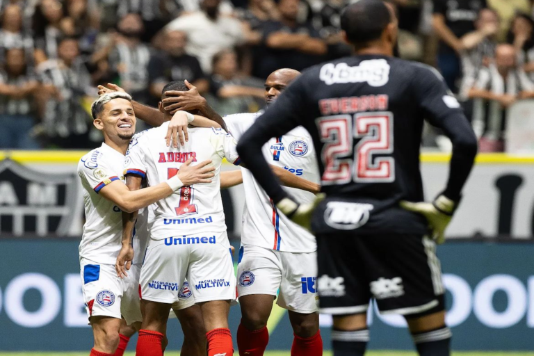 Bahia empata com Galo por 1 a 1 em BH