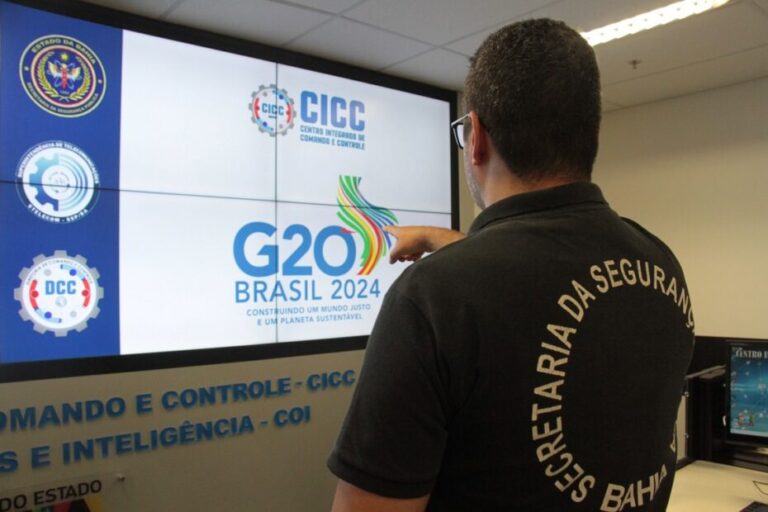 Centro Integrado da SSP é ativado para garantir segurança no G20 Cultura em Salvador