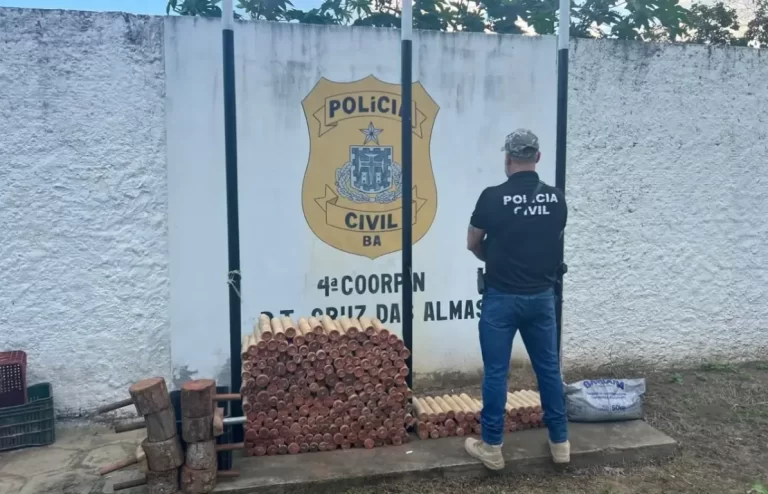 Polícia Apreende 250 Espadas E Prende Mulher Por Fabricação Clandestina Em Cruz Das Almas