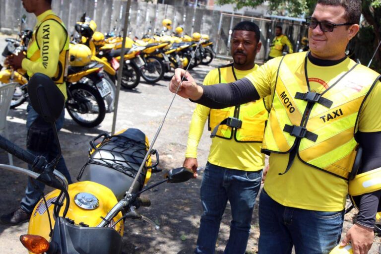 Mototaxistas De Salvador Devem Fazer Atualização Cadastral A Partir Desta Quarta-feira