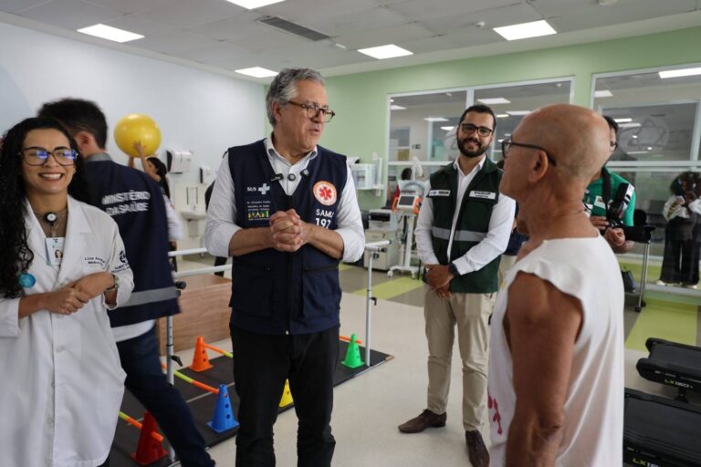 Em Salvador, Ministro Da Saúde Visita Hospital Ortopédico Da Bahia