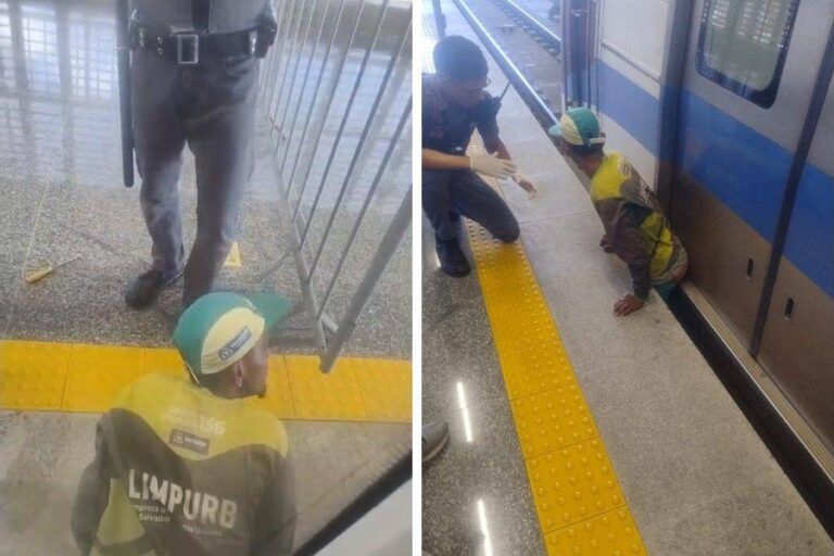 VÍDEO: Homem Atingido Por Trem No Metrô De Salvador Permanece Na UTI Em Estado Grave