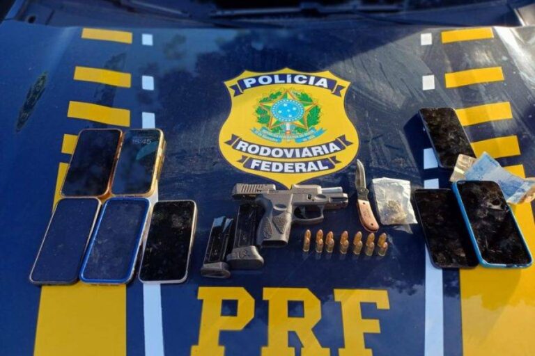 Operação Na Ponte Do Rio Jequitinhonha Leva A Apreensão De Arma De Uso Restrito Pela PRF