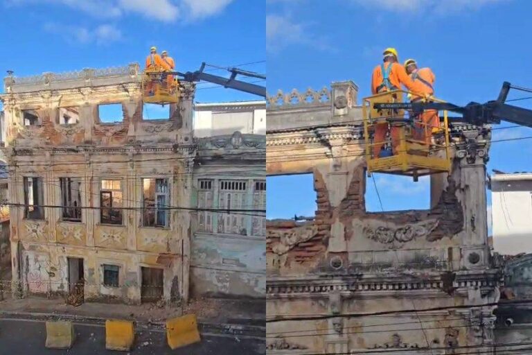 Após Demolição De Casarão, Rua Dos Perdões Deve Ser Liberada Nesta Segunda-feira (30)