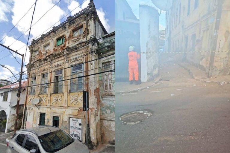Parte De Casarão No Barbalho Desaba E Volta A Preocupar Moradores