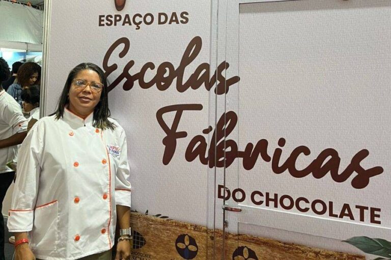 Minifábrica De Chocolate Da Rede Estadual Encanta Visitantes No Chocolat Festival Bahia
