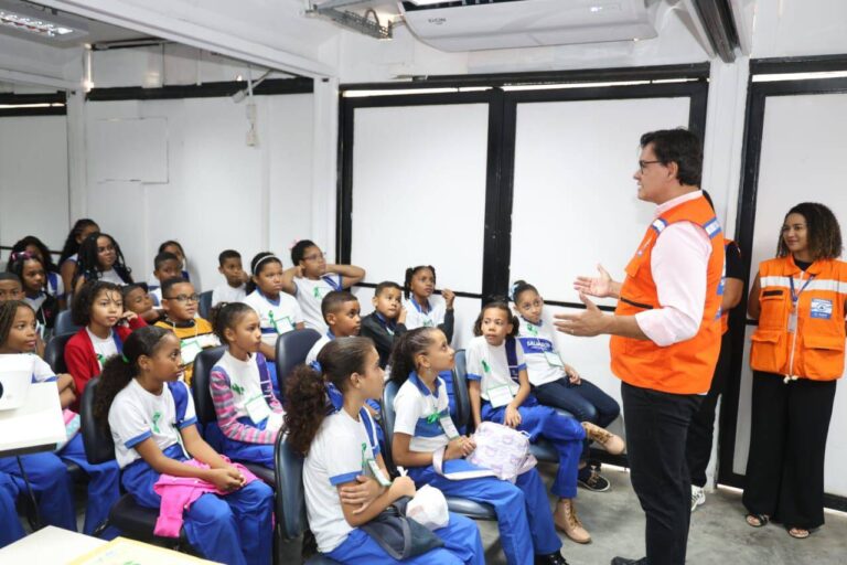 Projeto Defesa Civil Nas Escolas Reúne Alunos Da Rede Municipal De Salvador