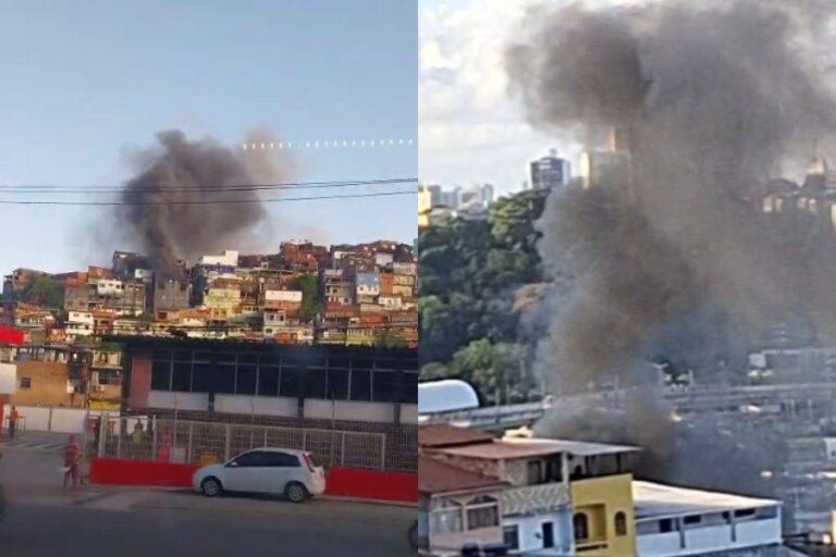 VÍDEO: Incêndio Em último Andar De Prédio Assusta Moradores Em Salvador