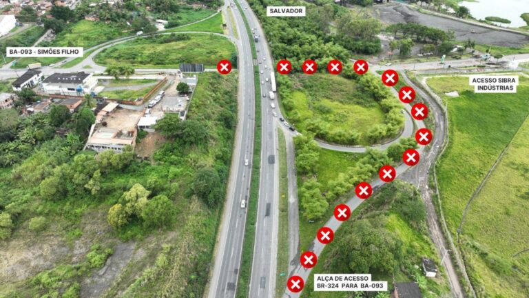 Tráfego Na Alça De Acesso A Simões Filho é Liberado Após Obras