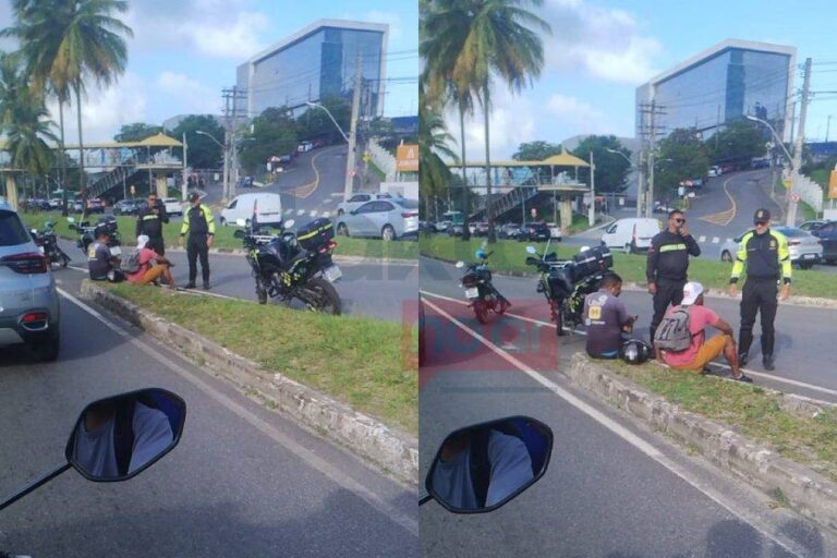 VÍDEO: Acidente Entre Motos Complica Trânsito Na Avenida Paralela