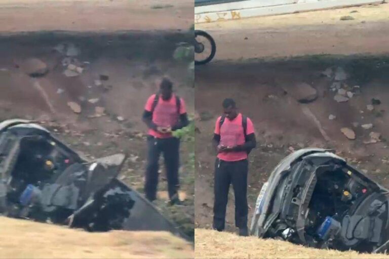 Carro Capota E Despenca Em Ribanceira Na LIP Em Salvador