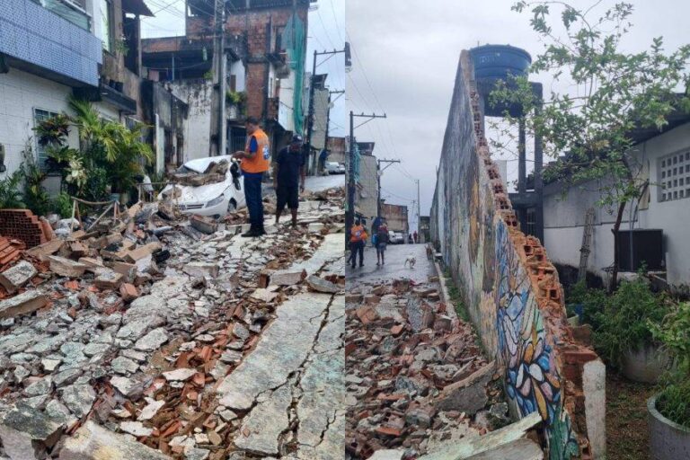 Defesa Civil Vistoriza Muro De Escola E Sedur Deve Demolir Estrutura