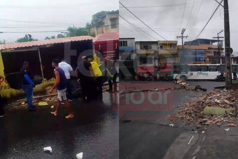 Estruturas Irregulares São Removida Em Operação Da Semop Em Tancredo Neves