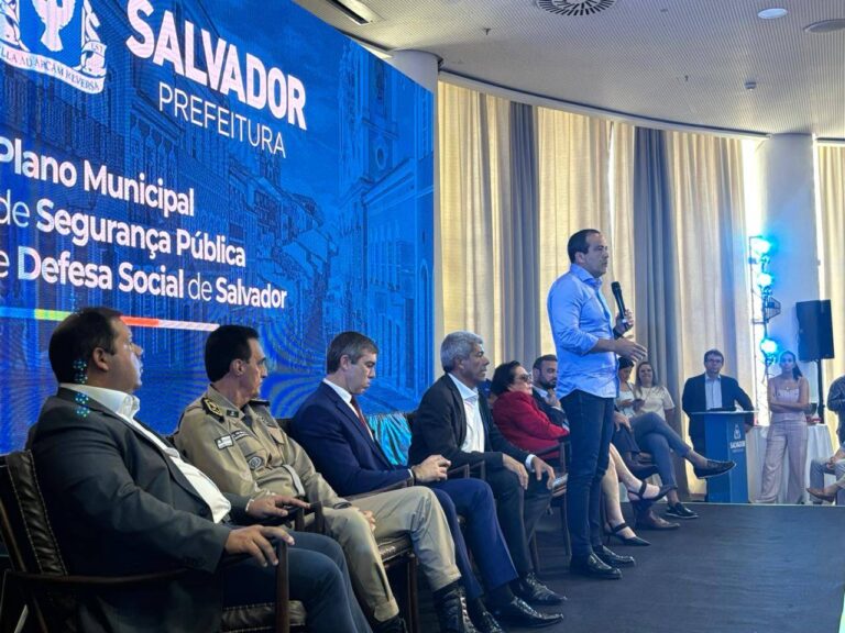 Bruno Reis Envia à CMS Plano De Segurança Pública Para Salvador