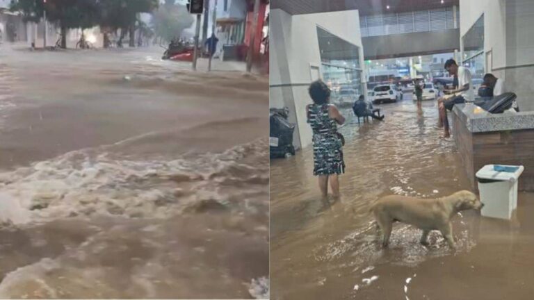 Forte Chuva Provoca Alagamentos E Transtornos Em Irecê, No Norte Da Bahia