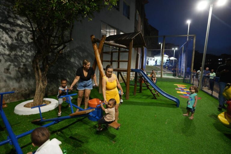 Praça Jayme De Carvalho é Inaugurada E Cria Novo Ponto De Lazer Na Fazenda Grande Do Retiro