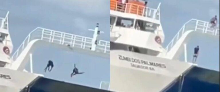 VÍDEO: Pessoas Pulam De Ferry-boat Em Movimento E Geram Preocupação