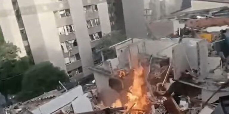 Área atingida por explosão em São Paulo segue sendo vistoriada