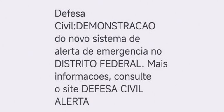 Sistema Defesa Civil Alerta sai do ar após invasão
