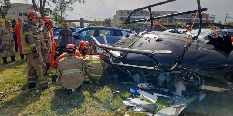 Anac apura se helicóptero que colidiu fazia transporte clandestino