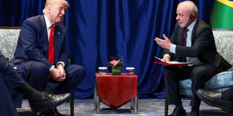 Lula conversa com Trump sobre tarifas: alegações infundadas